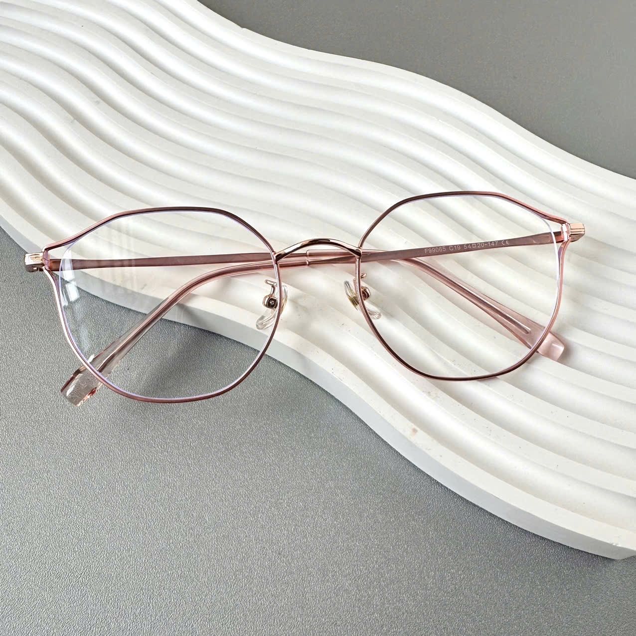 Gọng kính Kim loại Mắt mèo Nữ Unisex SGNew 99065