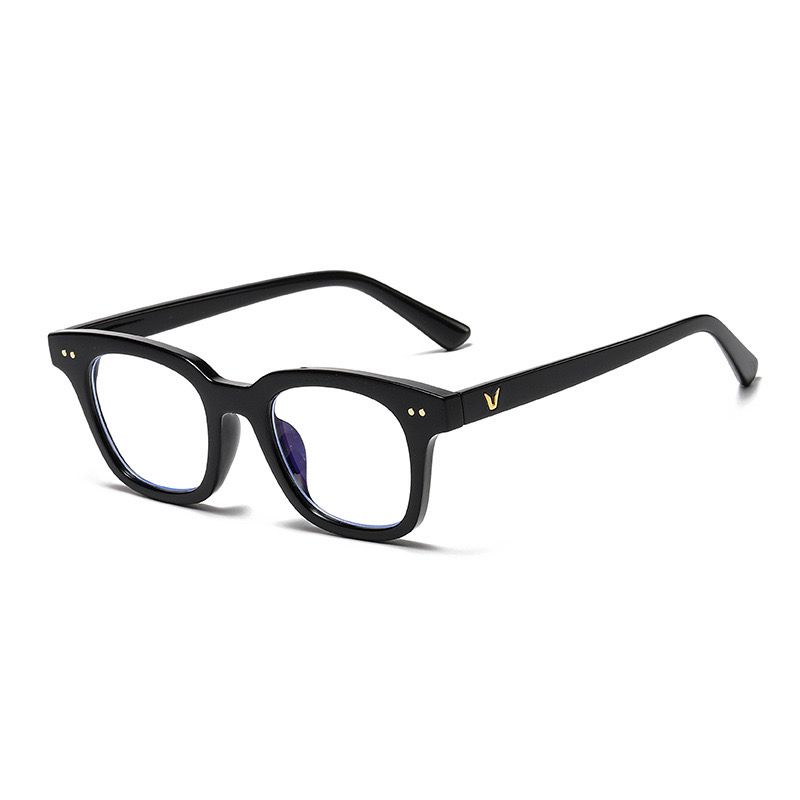 Gọng kính cận Nhựa dẻo Chữ V Nam nữ Unisex SGNew