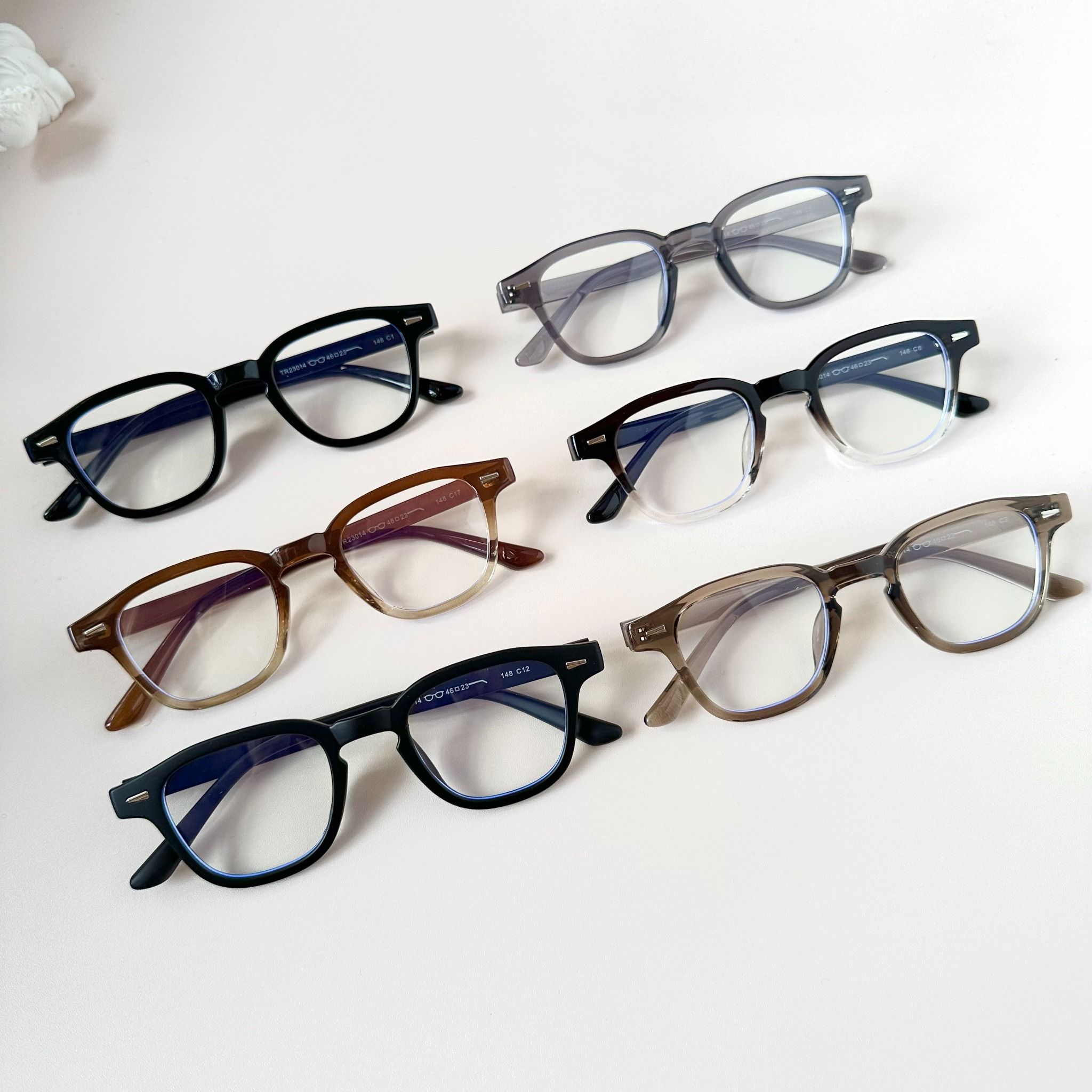 Gọng kính Nhựa dẻo Vuông Nam nữ Unisex SGNew 3014