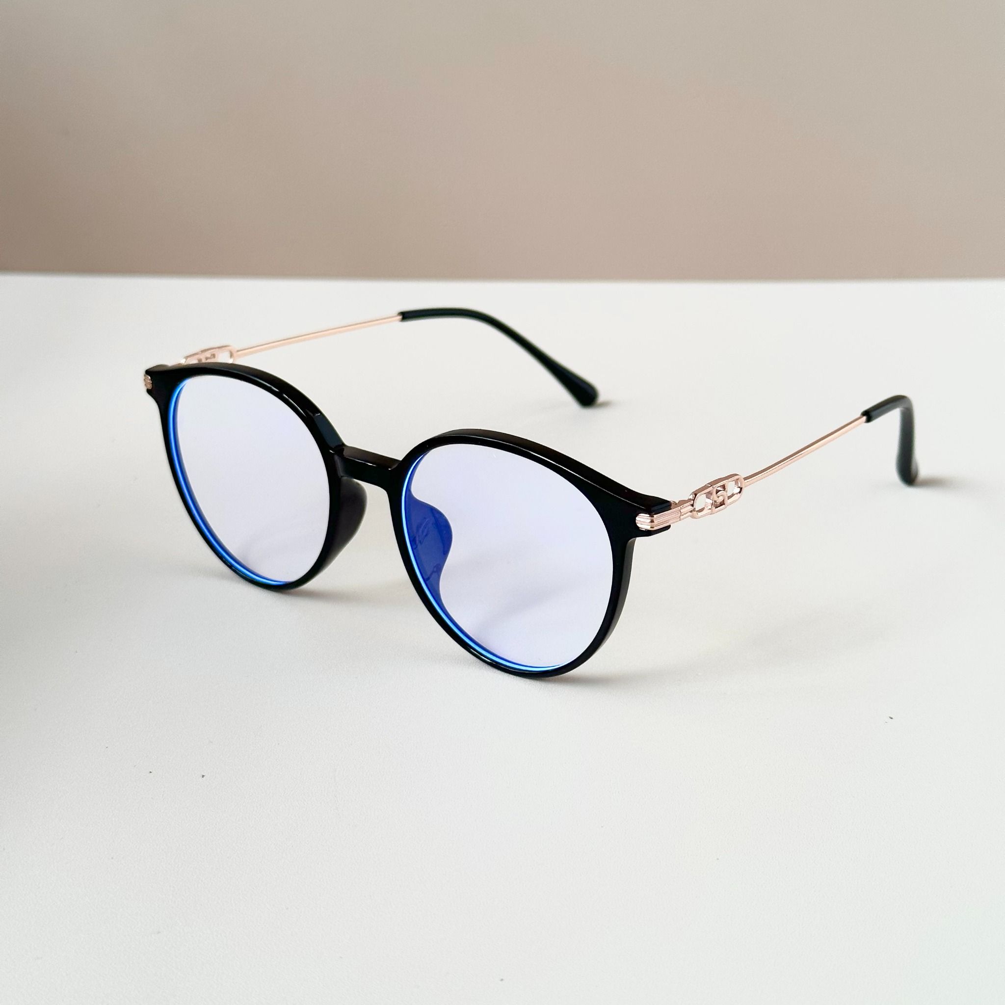 Gọng kính Nhựa dẻo Tròn Nam Nữ Unisex SGNew 5653 Hàn Quốc