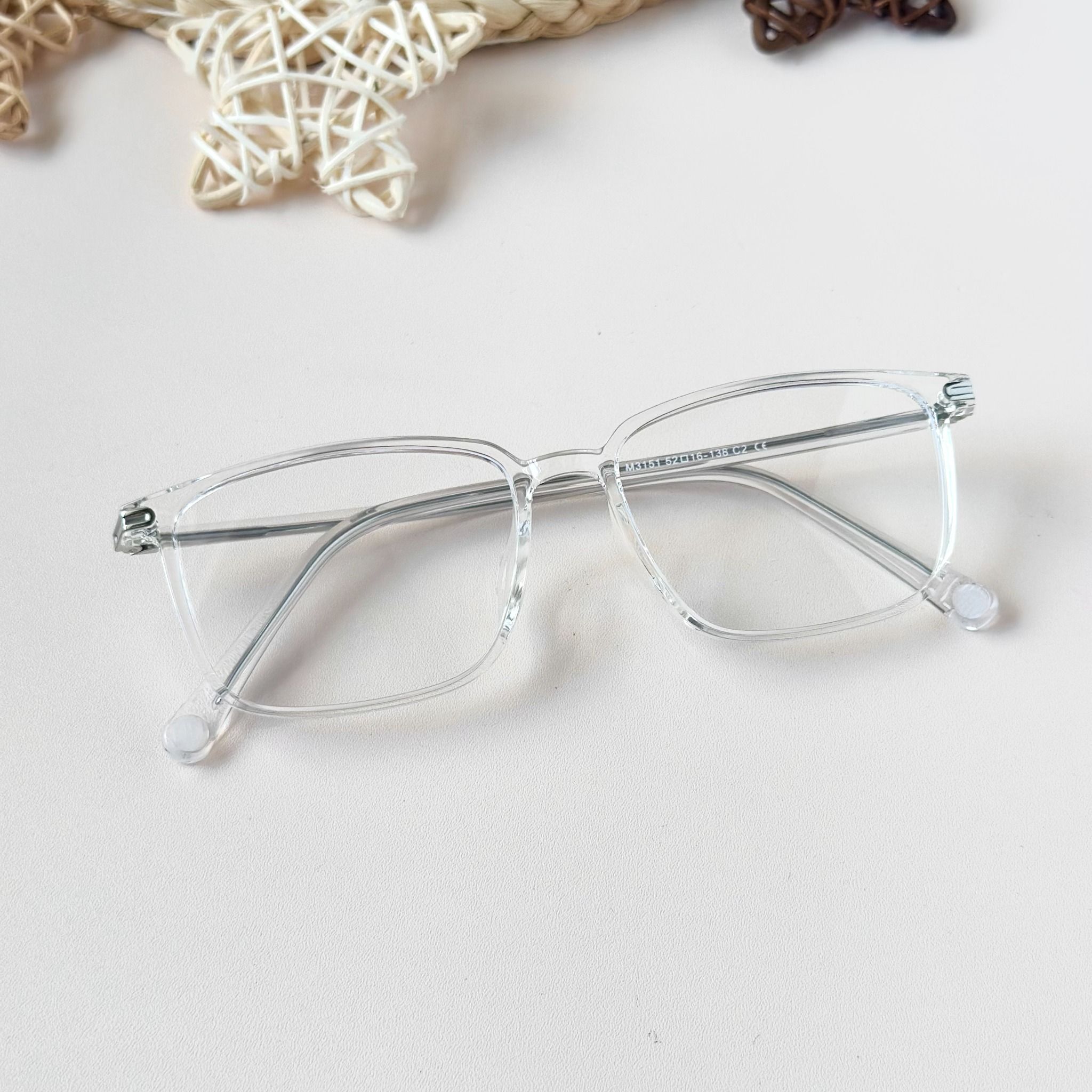 Gọng kính Nhựa dẻo dáng Vuông Nam nữ Unisex SGNew 3151