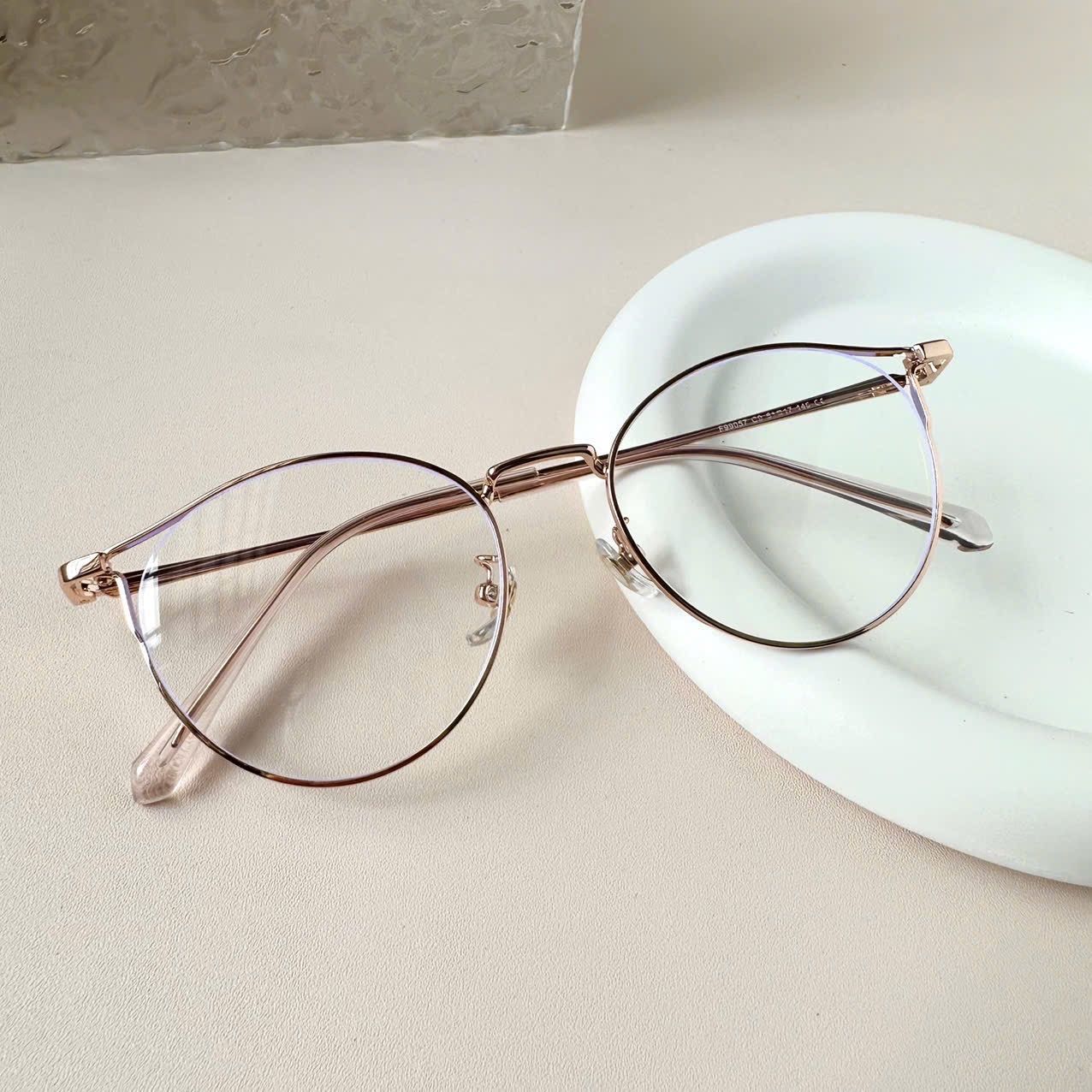 Gọng kính Kim loại Nữ Mắt mèo SGNew 99057