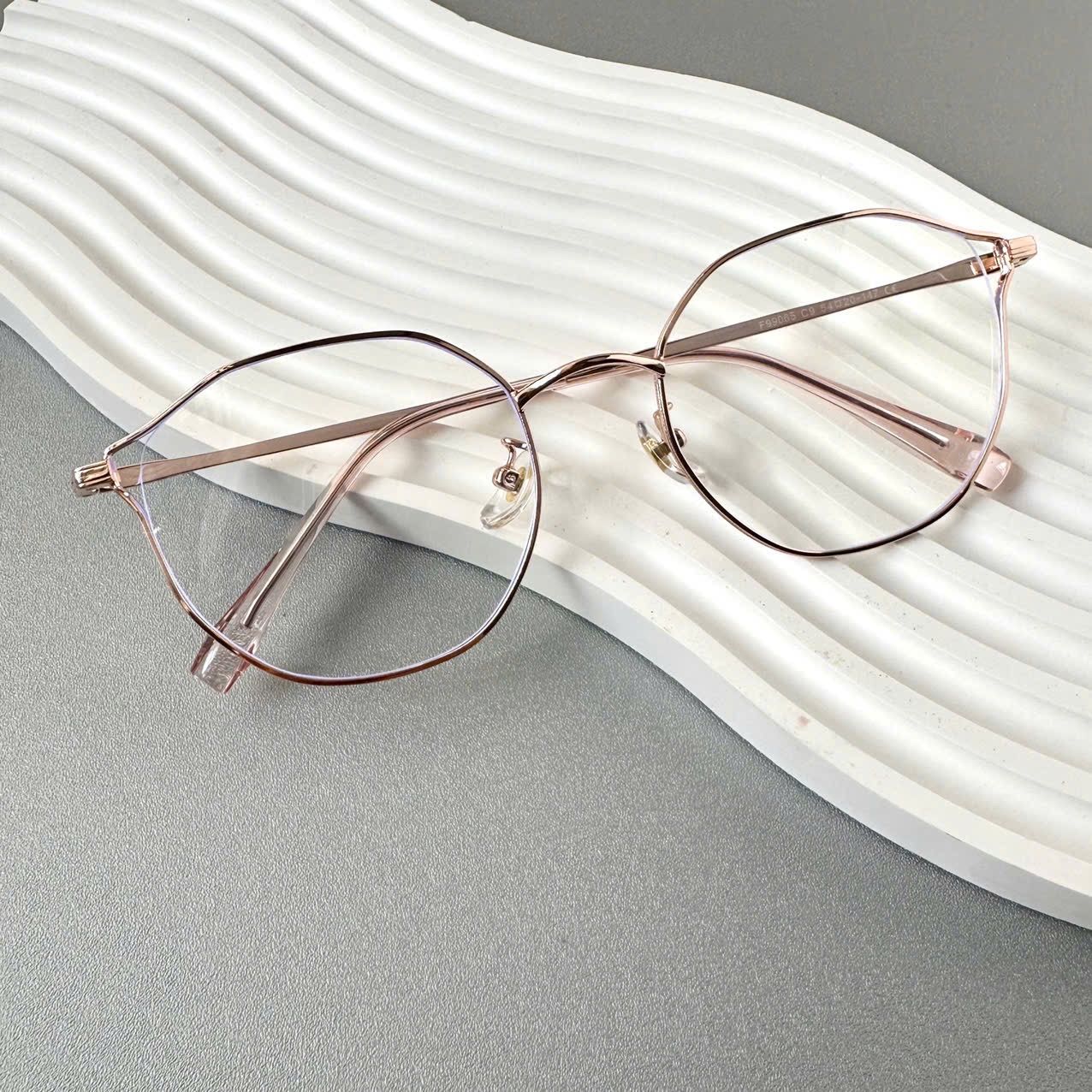 Gọng kính Kim loại Mắt mèo Nữ Unisex SGNew 99065