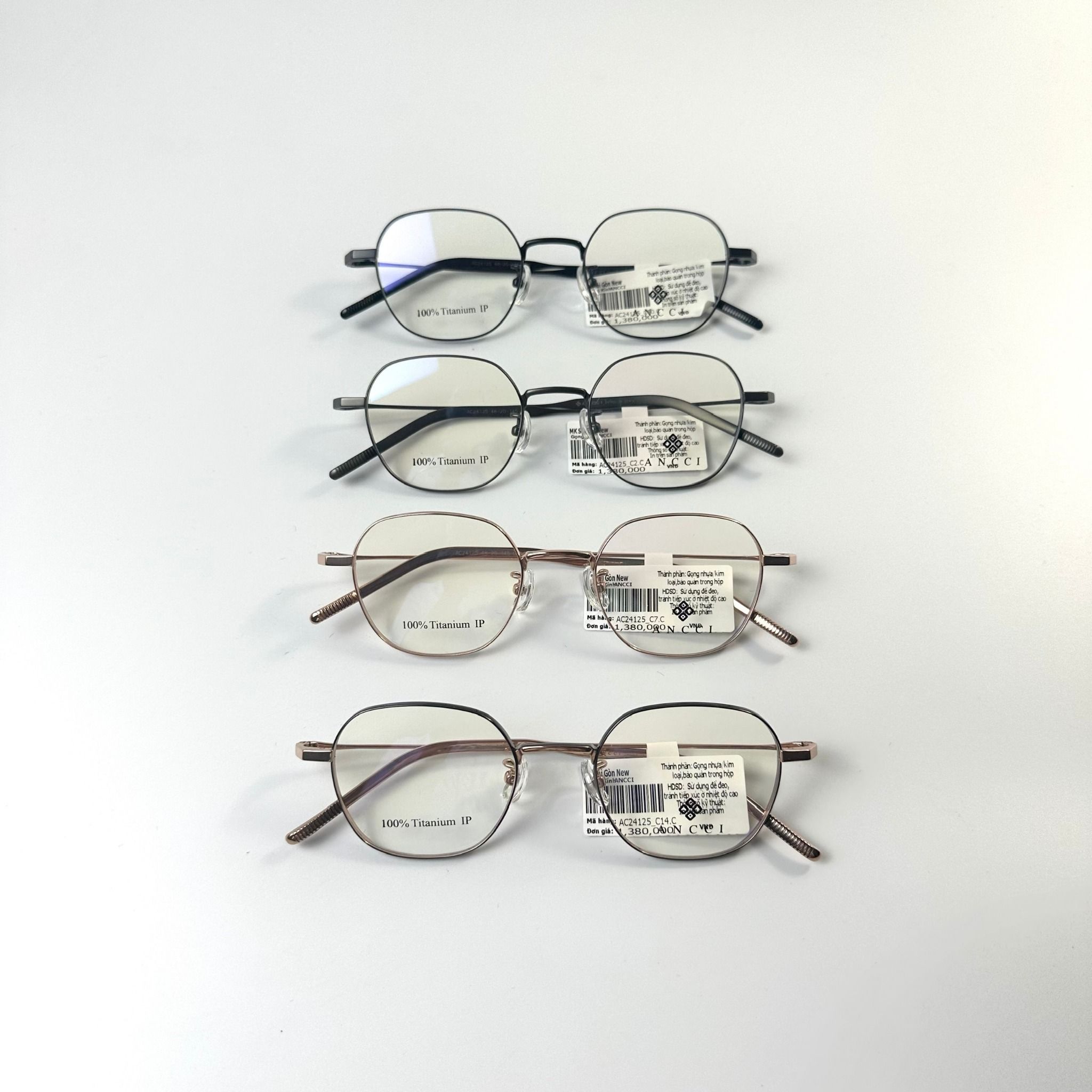 Gọng kính ANCCI Eyewear AC24125 chính hãng