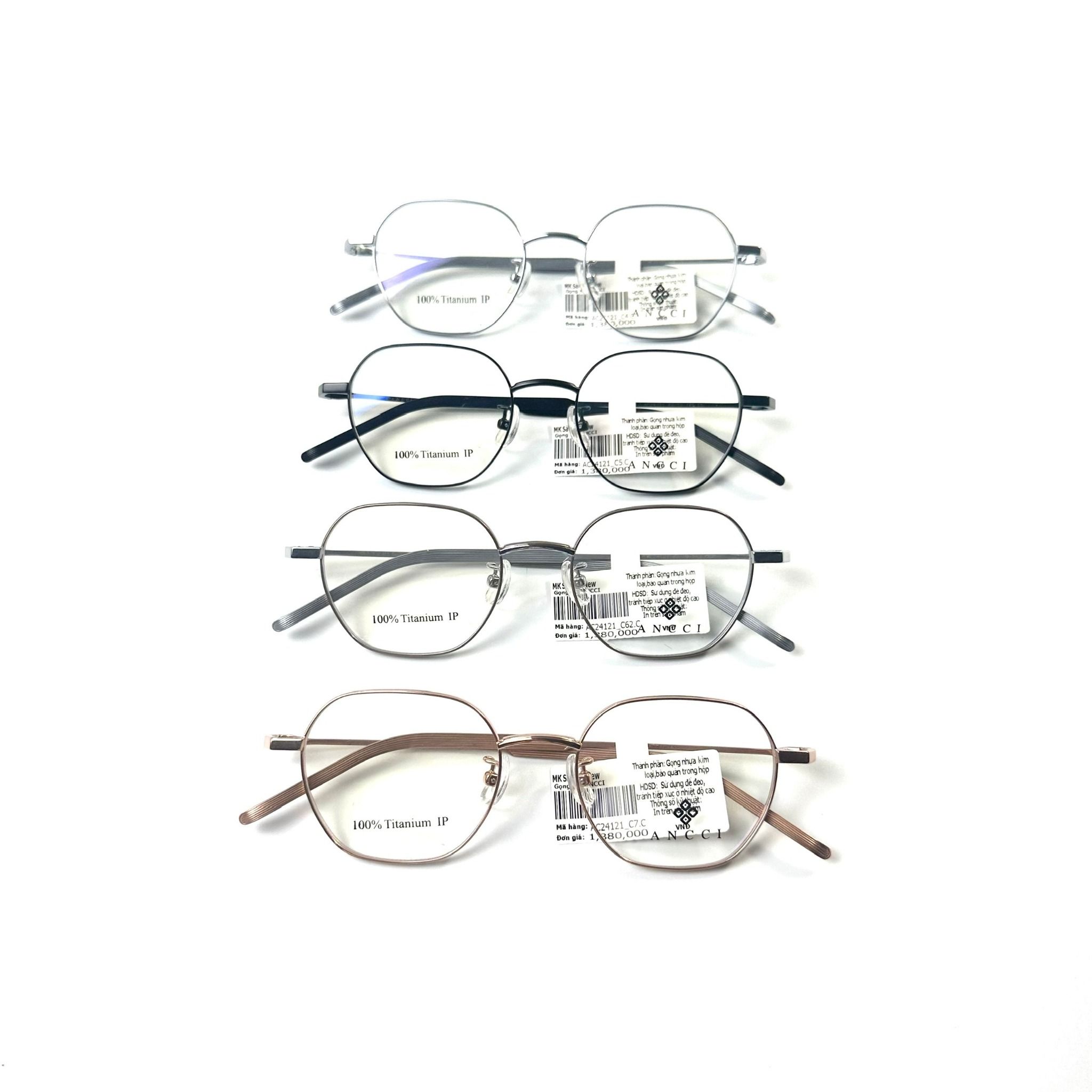 Gọng kính ANCCI Eyewear AC24121 chính hãng