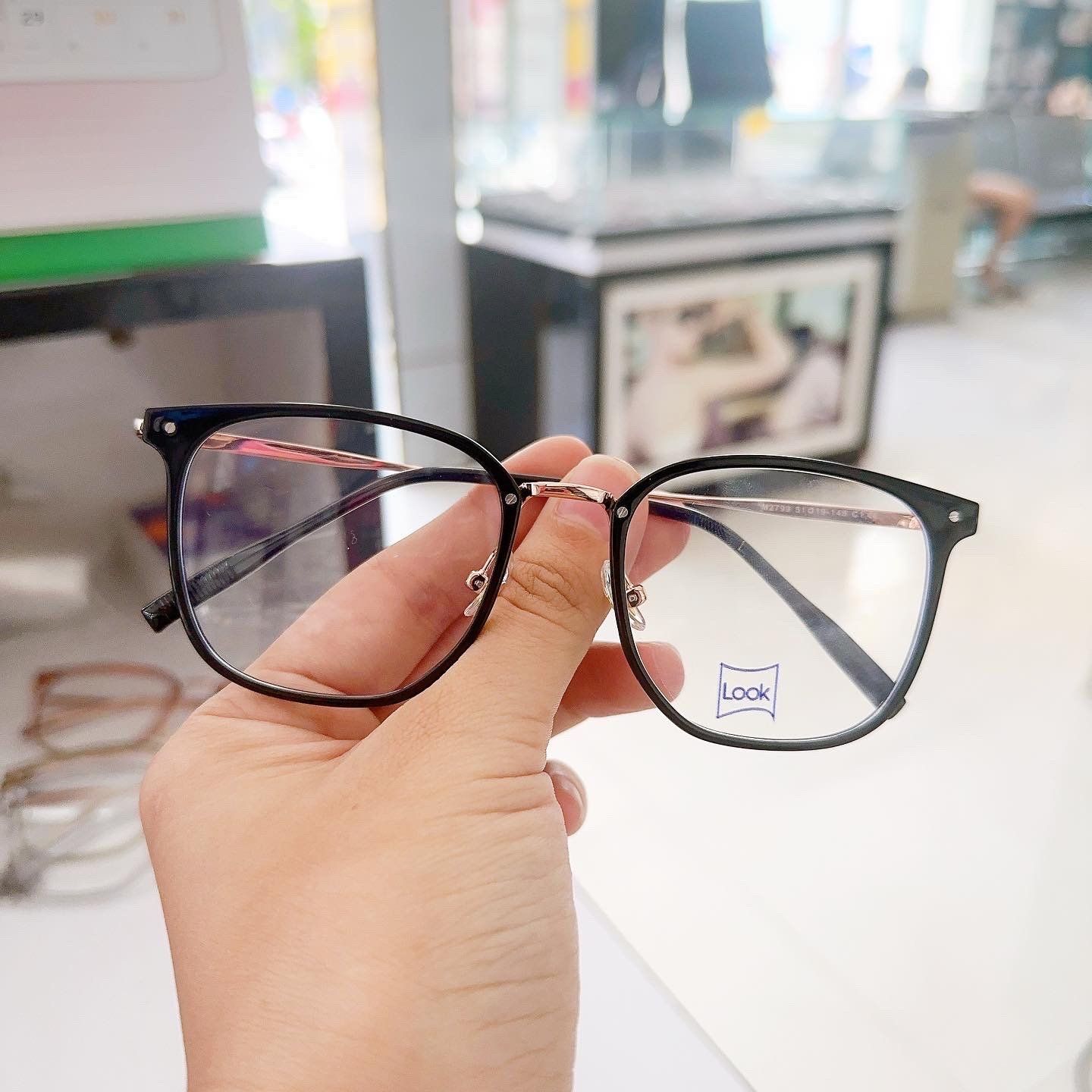 Gọng kính nhựa dẻo 2799