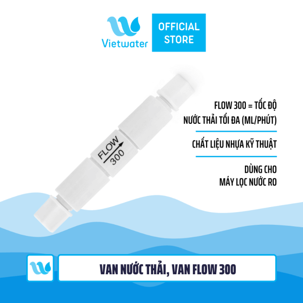 Van flow 300 máy lọc nước