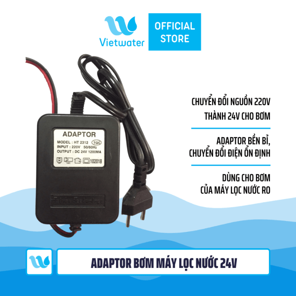 Adaptor bơm 24v máy lọc nước