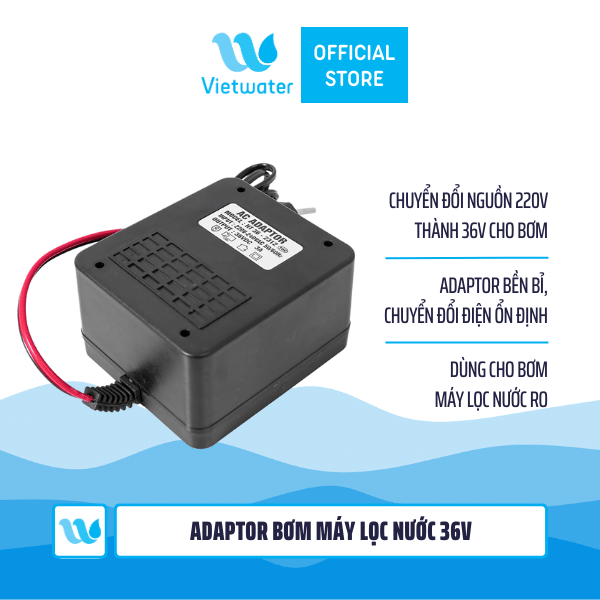Adaptor bơm 36V (Biến áp chuyển nguồn cho bơm) dùng trong máy lọc nước