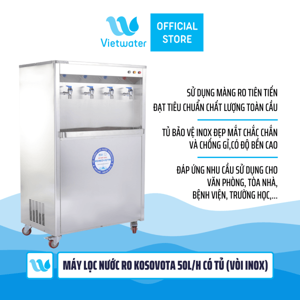 Máy lọc nước RO Kosovota 50Lh có tủ MT4830