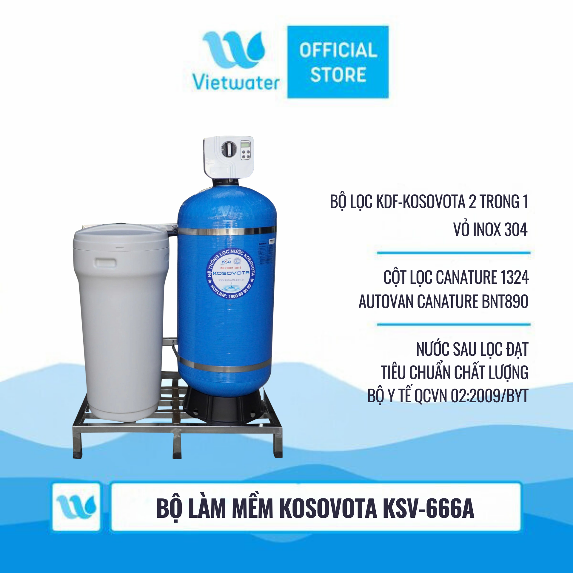 BỘ LÀM MỀM KOSOVOTA KSV-666A