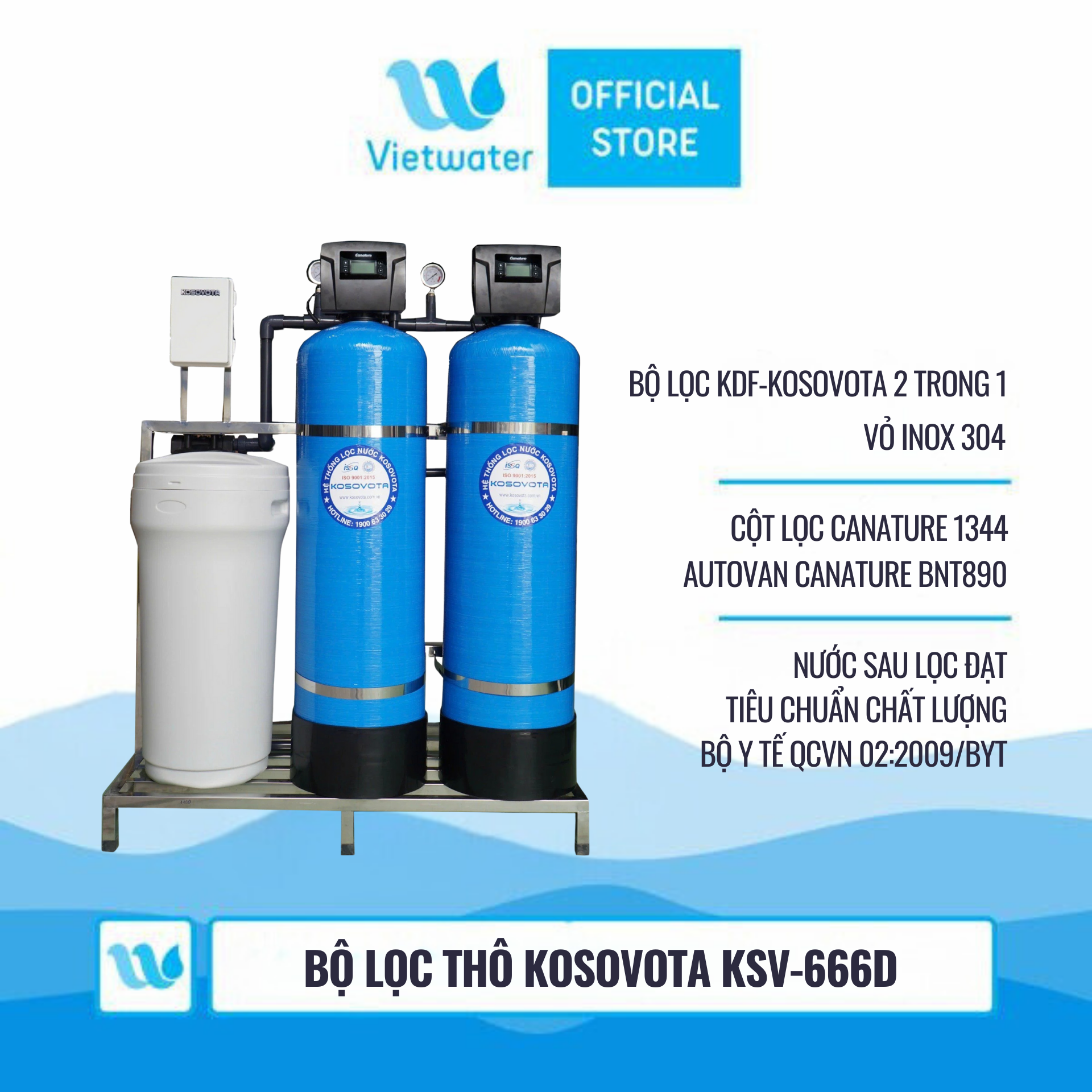 BỘ LỌC THÔ KOSOVOTA KSV-666D