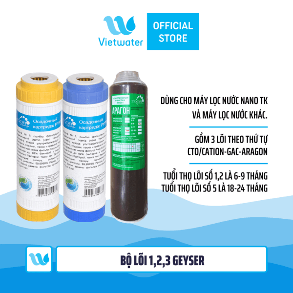 Máy lọc nước Nano Geyser TK6