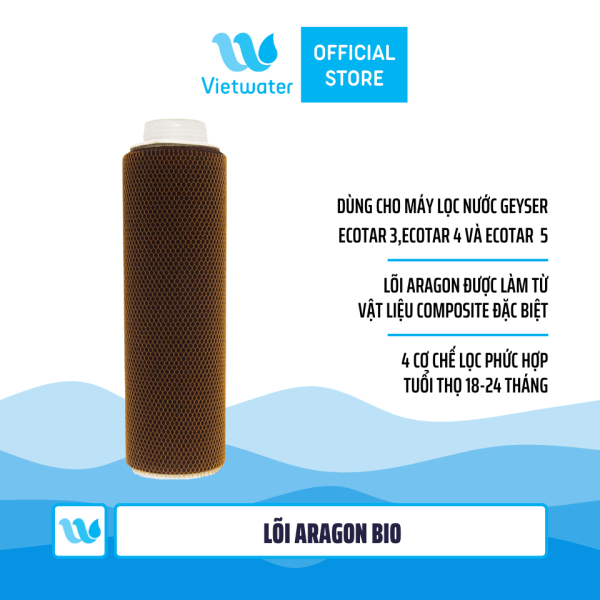 Bộ lõi số 123 máy lọc nước Geyser Ecotar 4 (lõi Ecotar-Aragon-Disruptor)