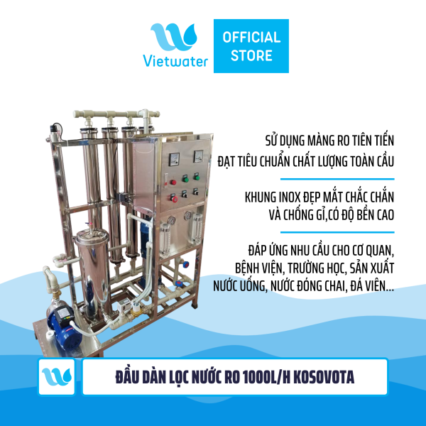 Đầu dàn lọc nước RO 1000lh Kosovota