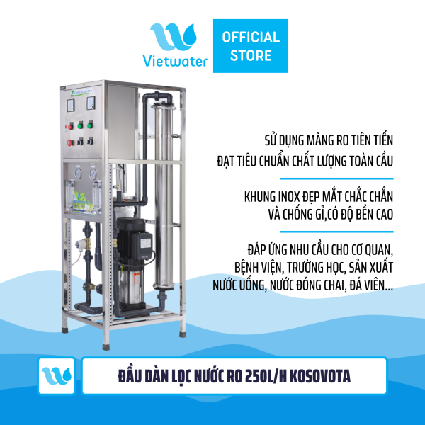 Đầu dàn lọc nước RO 250lh Kosovota