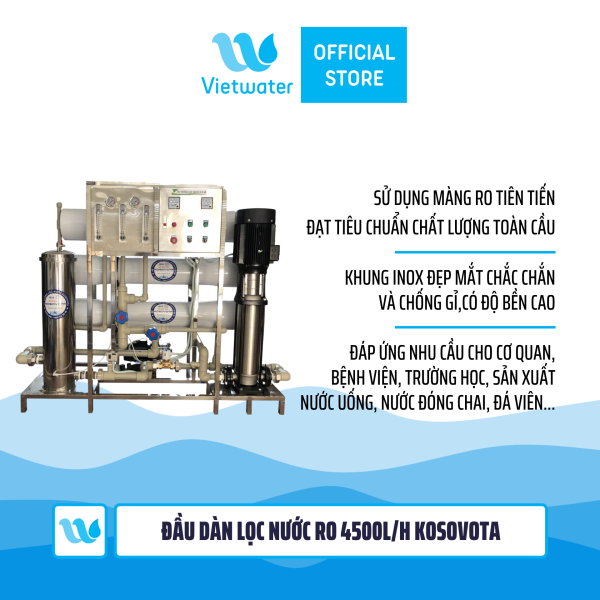 Đầu dàn lọc nước RO 4500lh Kosovota