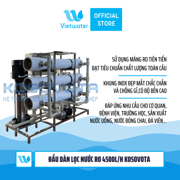 Đầu dàn lọc nước RO 4500lh Kosovota