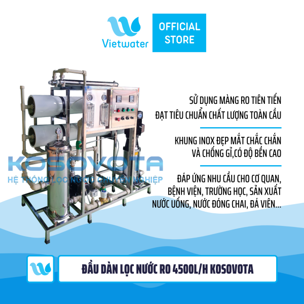 Đầu dàn lọc nước RO 4500lh Kosovota