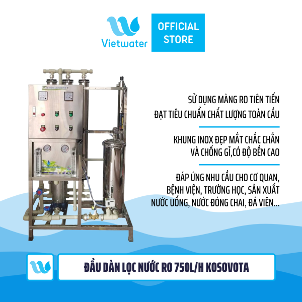 Đầu dàn lọc nước RO 750lh Kosovota