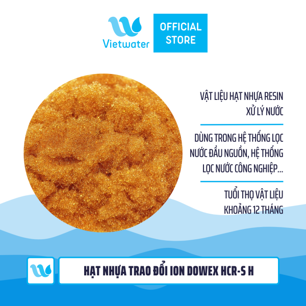 Hạt nhựa trao đổi ion Dowex HCR-SH