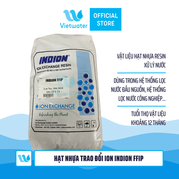 Hạt nhựa trao đổi ion Indion FFIP