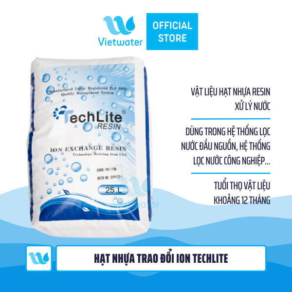 Hạt nhựa trao đổi ion Techlite Anion