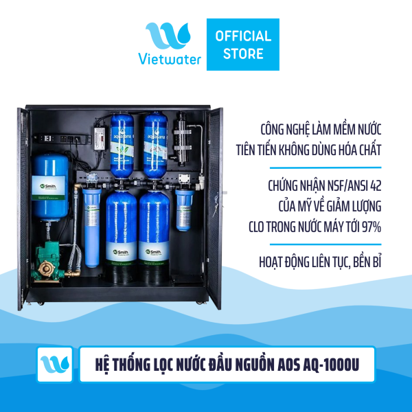 Hệ thống lọc nước đầu nguồn AOS AQ-1000