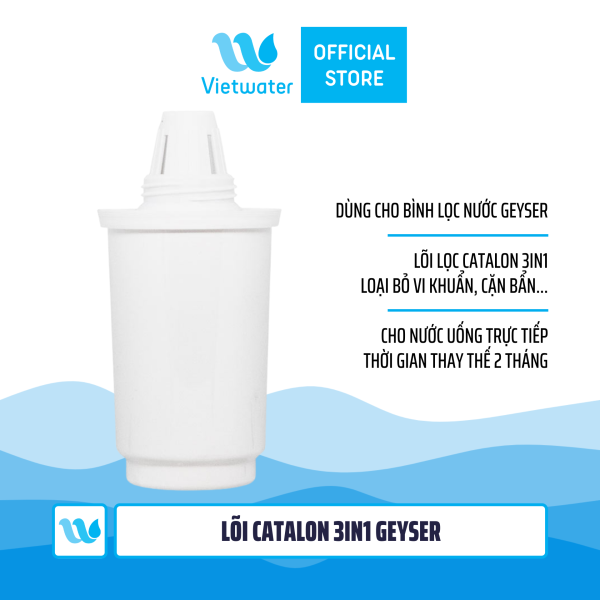 Lõi Catalon 3in1 Geyser - dùng cho bình lọc nước Geyser Aquilon