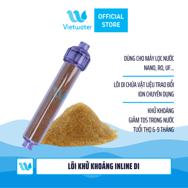 Lõi DI khử khoáng TDS~0