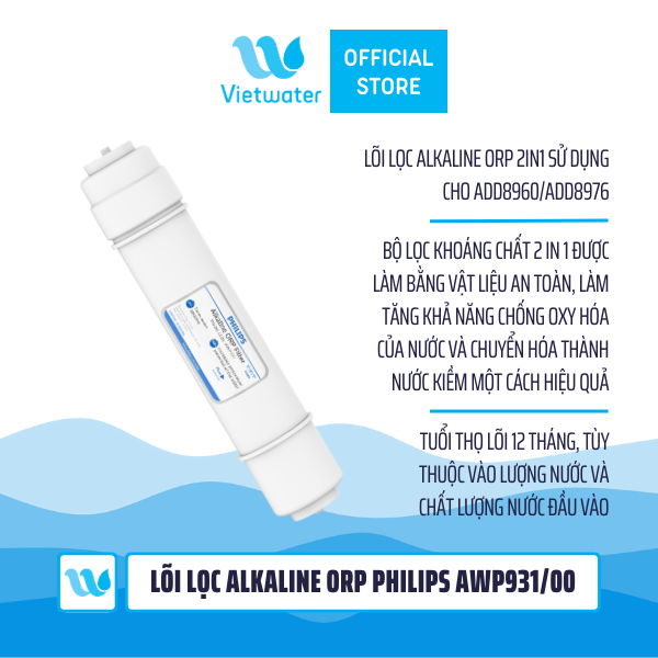 Lõi Lọc Alkaline ORP Philips AWP931