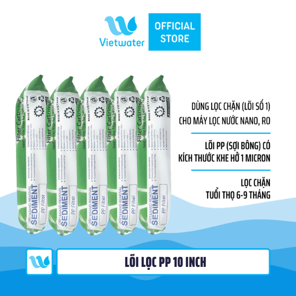 Lõi lọc PP 10 inch - lõi số 1 máy lọc nước Nano máy lọc nước RO