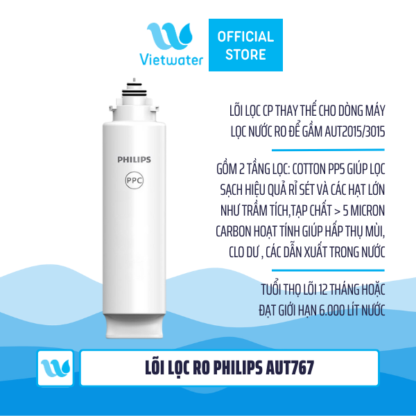 Lõi lọc RO Philips AUT767 - AUT3015