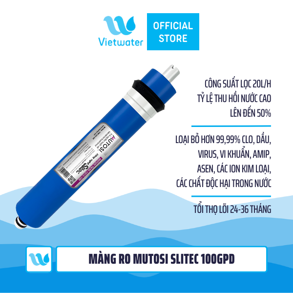 Màng RO Mutosi SLITEC 100 GPD