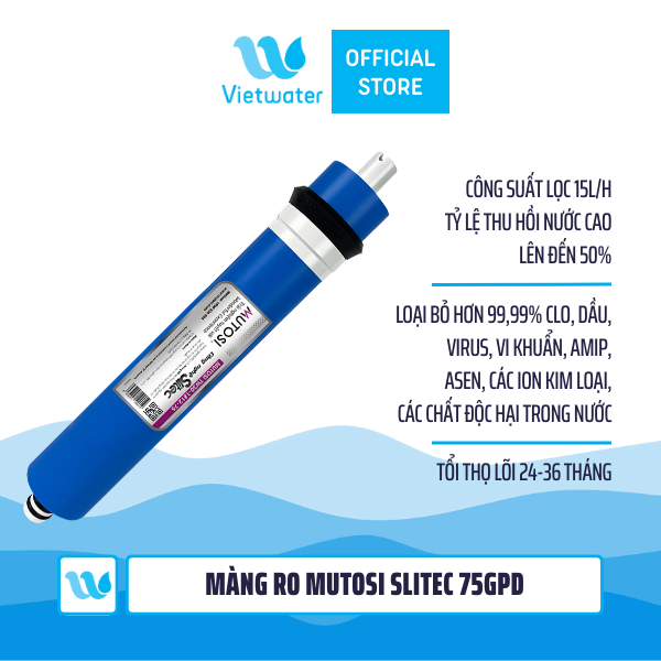 Màng RO Mutosi SLITEC 75GPD
