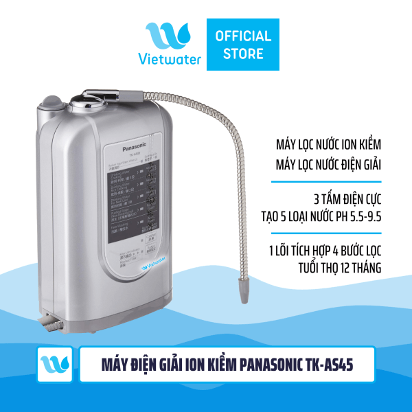 Máy điện giải ion kiềm Panasonic TK-AS45