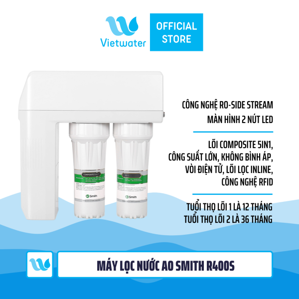 Máy lọc nước AO Smith R400S - Máy lọc nước AO Smith R400E