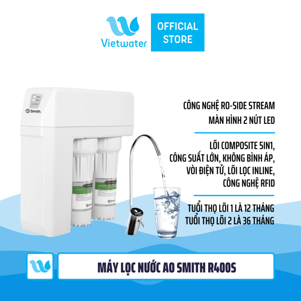 Máy lọc nước AO Smith R400S - Máy lọc nước AO Smith R400E