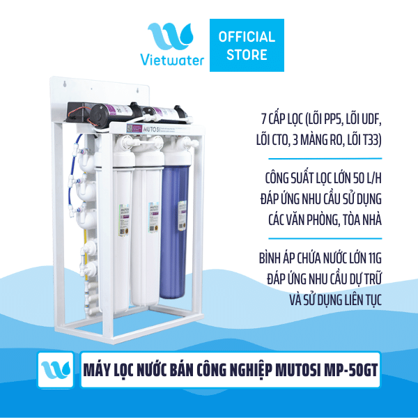 Máy lọc nước bán công nghiệp MUTOSI 50L/h MP-50GT