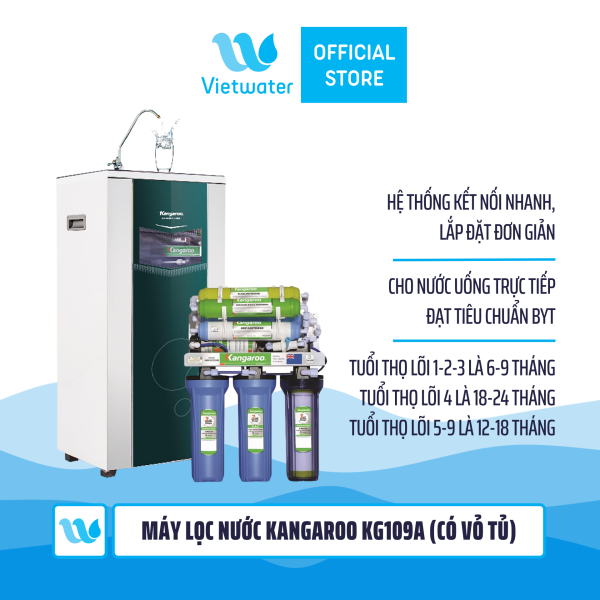 Máy lọc nước Kangaroo KG109A (Có Vỏ Tủ)