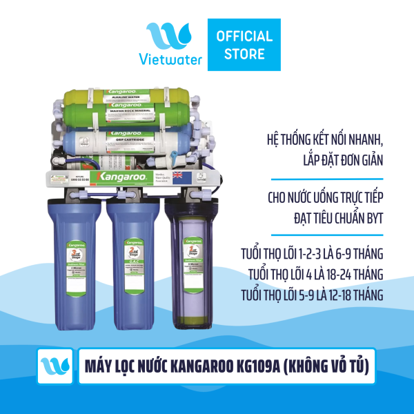 Máy lọc nước Kangaroo KG109A (Không Vỏ Tủ)