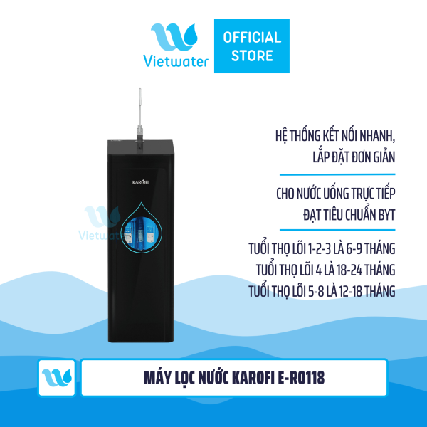 Máy lọc nước Karofi E-RO118