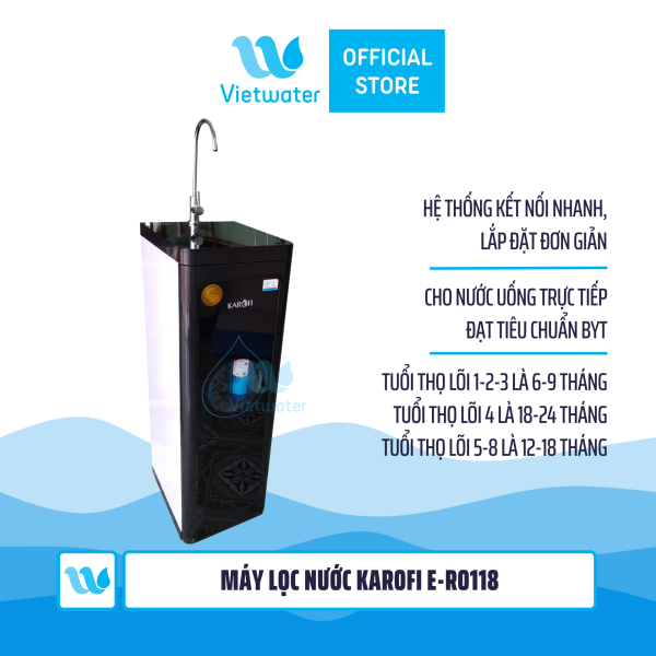 Máy lọc nước Karofi E-RO118