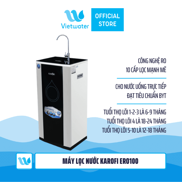 Máy lọc nước Karofi ERO100