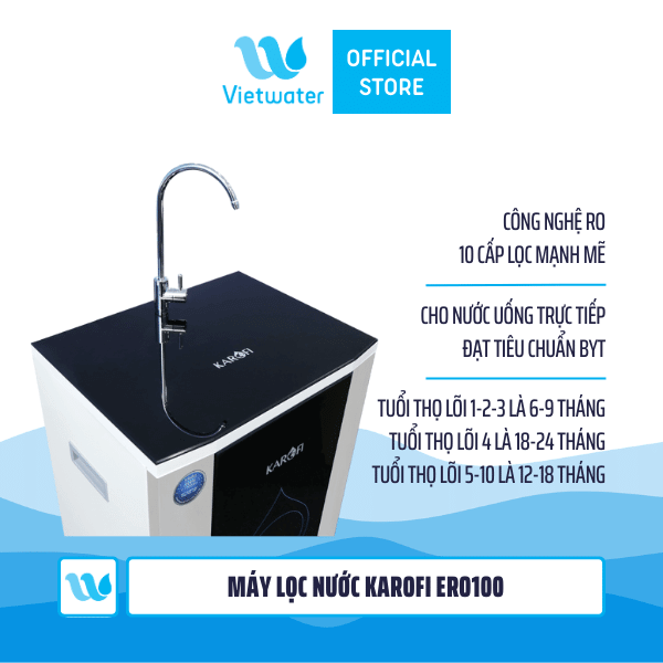 Máy lọc nước Karofi ERO100