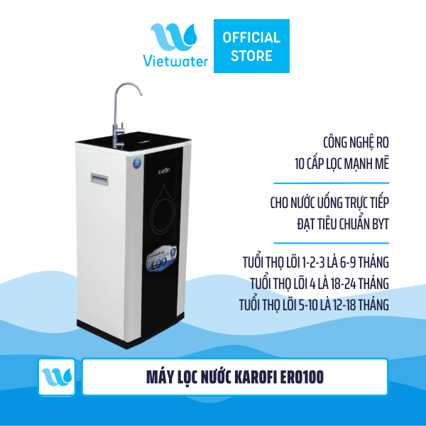 Máy lọc nước Karofi ERO100