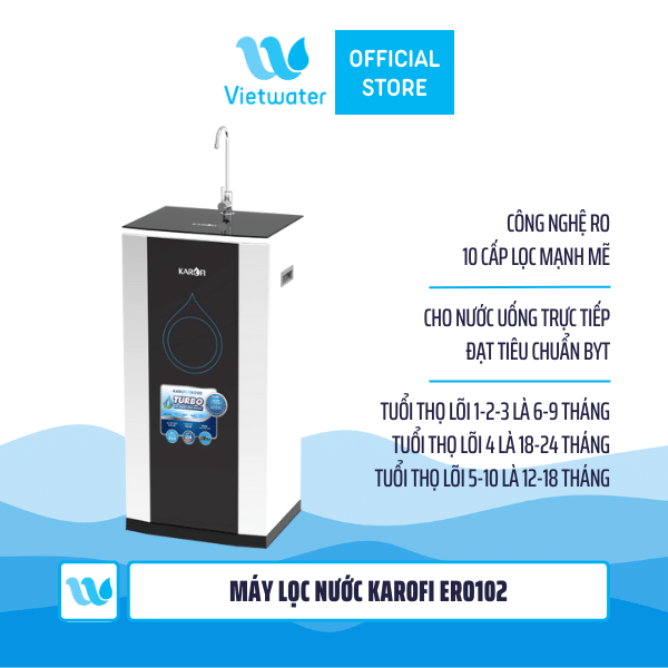 Máy lọc nước Karofi ERO102