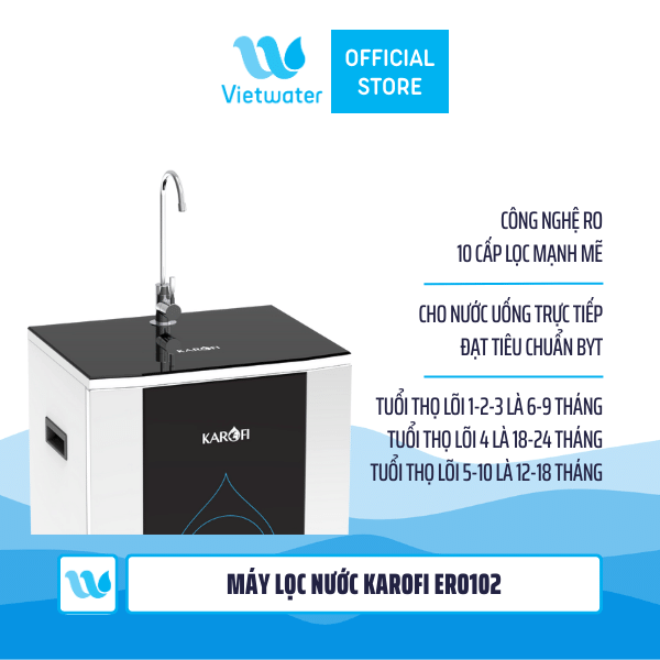 Máy lọc nước Karofi ERO102