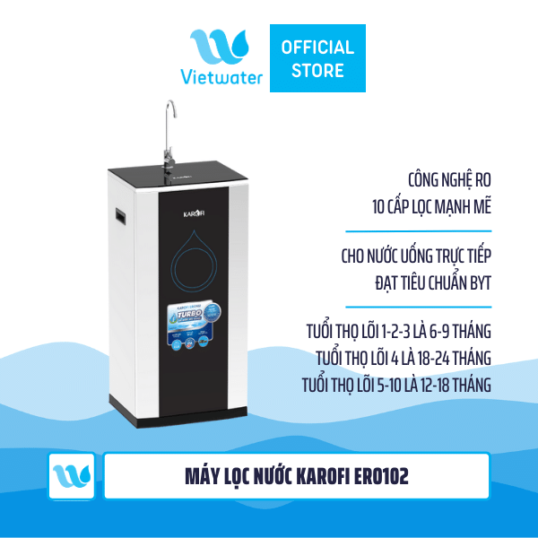 Máy lọc nước Karofi ERO102