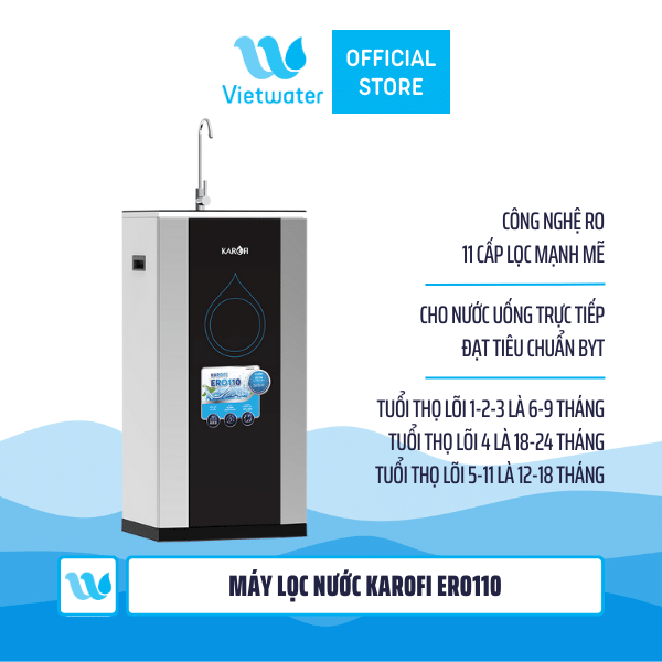 Máy lọc nước Karofi ERO110